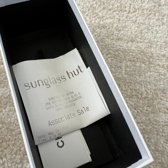 Chanel Authentic 4195-Q Aviator Quilted Sunglasses With Case Y2K - Picture 12 of 12